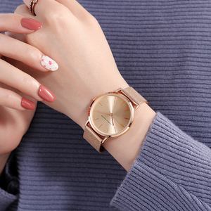 OEM ODM Custom Logo Fashion Ladies Gift <b>Watch</b> Set <b>Womens</b> Minimalist Japanese Movement Stainless Steel Wrist <b>Watch</b> for Girl - Product Image 2