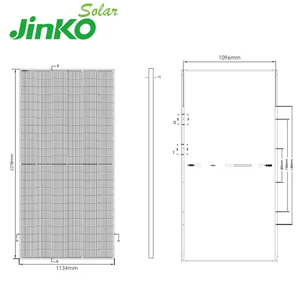แผงเซลล์แสงอาทิตย์โมดูลแสงอาทิตย์โมโนแผงเซลล์แสงอาทิตย์ polyjinko 500W 530W 550W 570W - Product Image 4