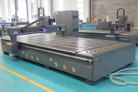 Professionnel 2*4m Mach3 3 axes CNC routeur Machine travail du bois CNC routeur 1325 bois routeur CNC fraiseuse avec servomoteur