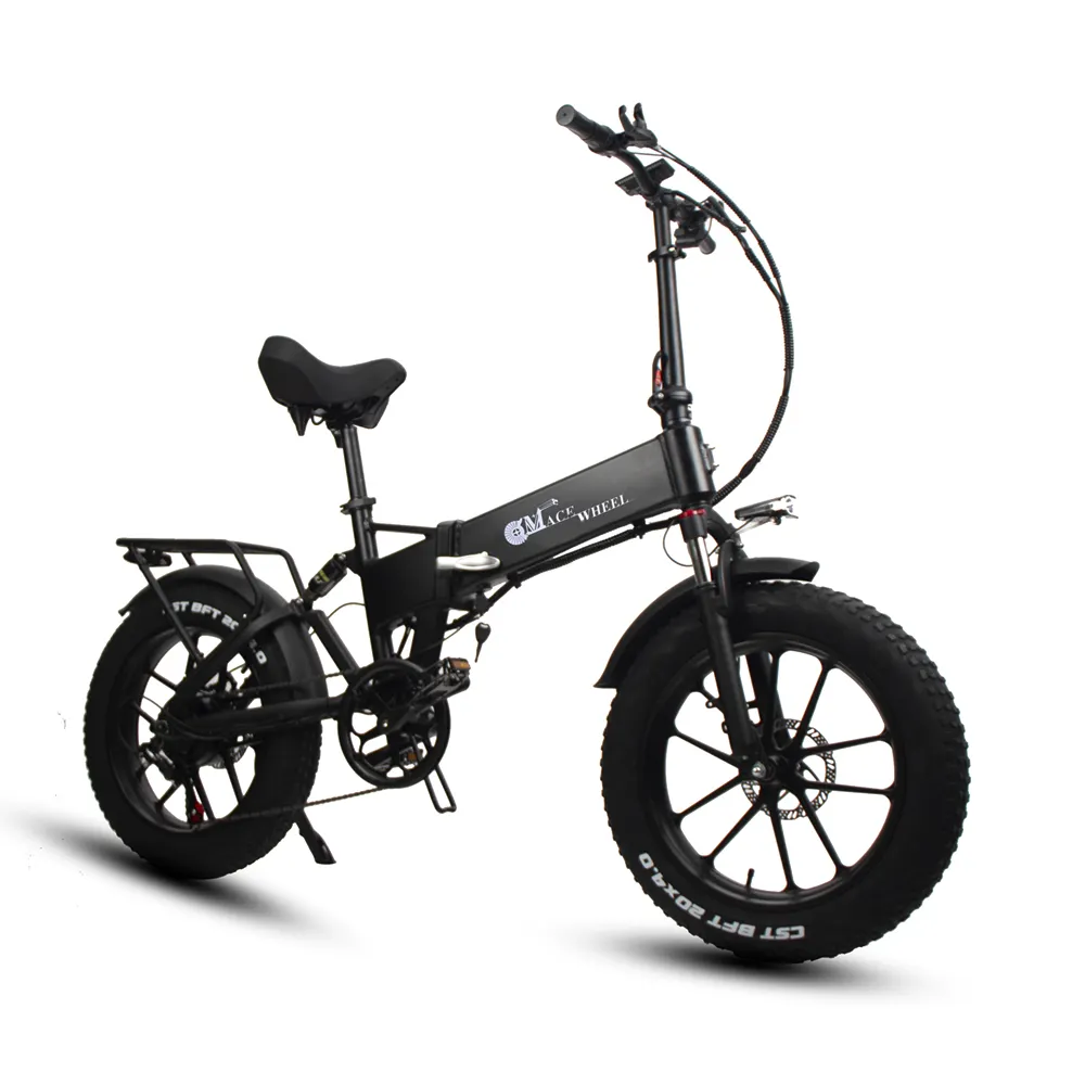 20 Inch 750W Dual Motor Ebike Elektrische Fiets Bicicleta Electrica 5 Speed 48V 17Ah Goedkope Prijs Elektrische Fiets