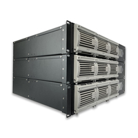 Système redresseur modulaire 12000W pour rack de télécommunications, alimentation DC-DC, sortie 220V 110Vcc, sortie unique 80A, chargeur de batterie 50/60Hz