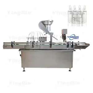 Hot Sell Automatic Vial Manufacturing Plant Vial Digital Liquid Filling Machine