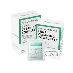 factory price travel eye glass cleaning kit for electronics camera Lens wet tissue portable travel