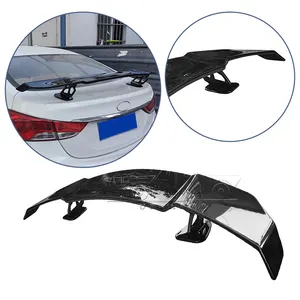 Sửa đổi Phụ tùng xe hơi phụ tùng ô tô ABS sợi carbon 15th Gen phổ điều chỉnh spoilers thân cây phía sau Spoiler cho Sedan