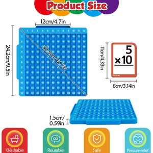 Juguete Educativo Transfronterizo de Matemáticas, Tarjetas de Memoria Flash para Sumas, Restas, Multiplicaciones y Divisiones, Juego de Tarjetas para Niños de 6+ Años - Product Image 2