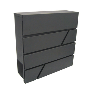 Mailbox Letter Box Metal Outdoor Lockable <strong>Mail</strong> Box Letter Box Wall Mounted Mailbox Mailbox - Product Image 6