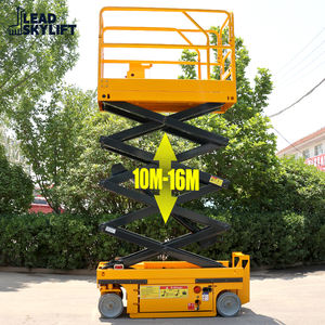 Alta calidad 6m 8m 10m 12m automotriz todo terreno rueda pequeña Skyjack Mini vehículo elevador de tijera hidráulico - Product Image 1