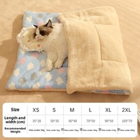 Couverture d'hiver solide et imperméable pour chats et chiens Couverture de chenil pour chiens et chats Tapis de couchage écologique