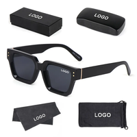 Lunettes de Soleil 2025 de Haute Qualité Tendance Surdimensionnées UV400, Lunettes de Créateur de Luxe pour Femmes avec Logo Personnalisé, Cadeaux d'Affaires Promotionnels