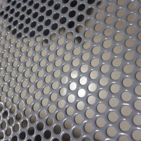 Tôle perforée sur mesure en acier galvanisé, inox ou aluminium, panneau de maille perforée pour filtre, clôture et décoration
