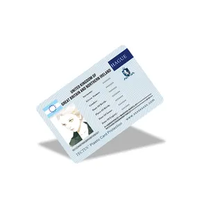カスタム高品質プラスチックPVC写真IDカード識別ポートレートカード