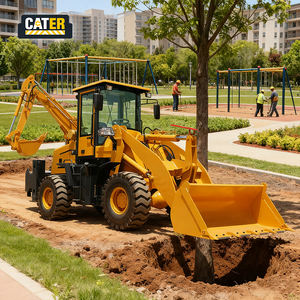 Neuer Diesel-Radlader Baggerlader Großer Landwirtschafts-Baggerlader Mini-Baggerlader mit Baggeranbau - Product Image 3