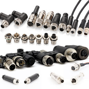 M8 nối 4pin 5pin 6pin 8Pin M5 M9 <span class=keywords><strong>M12</strong></span> M16 M23 nữ nam mini không thấm nước IP65 kết nối B mã PCB bảng điều chỉnh gắn kết với cáp - Product Image 2