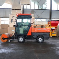 Machine de déneigement tout-terrain 4x4 avec souffleur, balayeuse et charrue, moteur V-Twin 739cc 25HP, homologuée EPA, pour usage routier