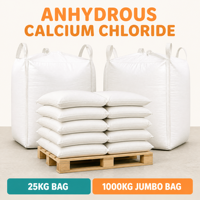 Chlorure de calcium anhydre en poudre, haute pureté, qualité industrielle, produit chimique