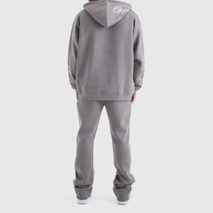 Pantalones Deportivos Rainbow Spray ODM/OEM <span class=keywords><strong>con</strong></span> Efecto de Salpicaduras de Pintura, Corte Ajustado para Hombre, Cintura Elástica, Bloques de Color - Product Image 3