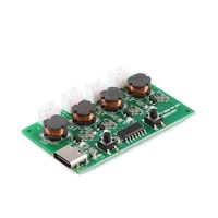 Type-C USB Mini Humidificateur Module 4 Canaux Brumisateur et Pilote Circuit Board Fogger Atomizer Oscillant Ultrasonique