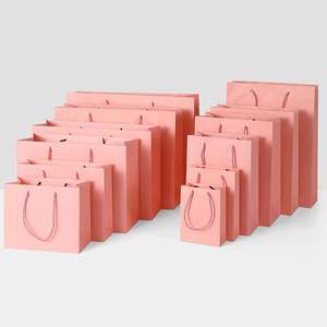 Sac en papier réutilisable avec poignée en ruban, personnalisable avec votre propre logo, KM - Product Image 1