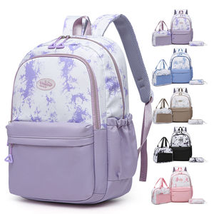 High Quality Custom Logo School Student Backpacks Fashionable Waterproof <strong>Rucksack</strong> <strong>Cool</strong> Lunch <strong>Bag</strong> Sets Zipper Letter for Girls - Product Image 2