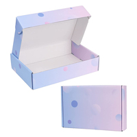 Dernière vente chaude personnalisé propre logo impression conception sous-vêtements avion boîte en papier ondulé vêtements vêtements boîte d'emballage