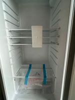 Kulkas 110V 220L Dua Pintu Freezer untuk Rumah Dapur Apartemen Pendinginan Cepat Hemat Energi Ukuran Ringkas OEM