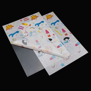 Papel Adhesivo Translúcido Mate para Impresión de Inyección de Tinta A4, con Respaldo de Plástico Transparente para Impresora de Inyección de Tinta - Product Image 4