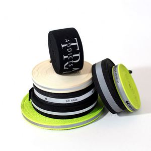 Correas de nailon sarga tejida Jacquard correas de nailon 25mm correas de cinturón de seguridad de poliéster personalizadas - Product Image 5