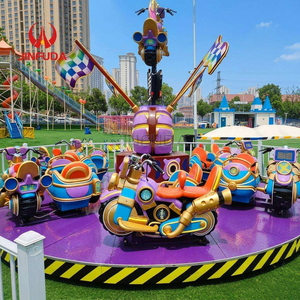 Nuevo Diseño de Atracciones para Parques de Diversiones, Fabricante de Juegos Familiares, Juegos de Motocicletas Whirlwind en Venta - Product Image 4