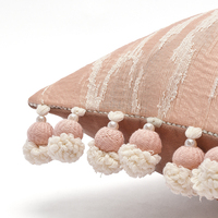 Housse de coussin décorative AIBUZHIJIA, taie d'oreiller décorative pour la maison, coussins décoratifs, housse de coussin rose, taie d'oreiller de luxe