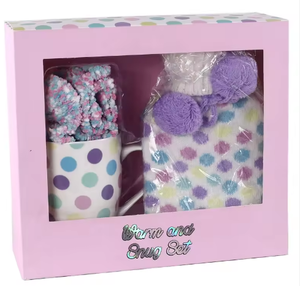 Coffret Cadeau Mug à Café Original avec Chaussette et Bouillotte – Nouveauté Idée Souvenir – Mug en Céramique et Porcelaine Nouveauté - Product Image 1