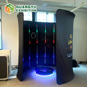 Dernière Cabine Photo LED <span class=keywords><strong>360</strong></span>° Pliable de 3 m avec Fonctionnalités d'Événementiel et Décor Vidéo pour Publicité Portable - Product Image 2