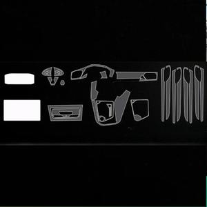 Pour <span class=keywords><strong>Volkswagen</strong></span> VW Taos 2025 2024 accessoires Film intérieur Transparent TPU PPF panneau de vitesse Console centrale autocollant de protection - Product Image 1