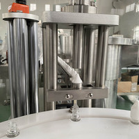 Machine de remplissage et de capsulage de liquide de bouteille de gorille potelée à grande vitesse 10ml V3 avec fonction de lavage automatique