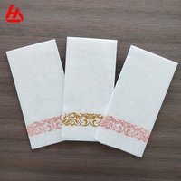 Serviettes à main jetables serviettes de table en lin papier au toucher
