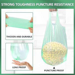 ถุงขยะขนาดแกลลอน ไม่มีกลิ่น แข็งแรง ทนทาน พร้อมเชือกผูก เหมาะสำหรับถังขยะในครัวและห้องน้ำ หลายสี - Product Image 4