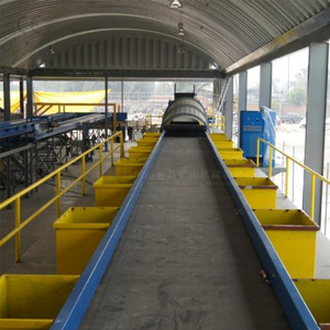 Table <span class=keywords><strong>de</strong></span> tri des déchets manuelle Jinma, 90 kW, structure à double couche, convoyeur à bande, station <span class=keywords><strong>de</strong></span> tri manuelle (salle) - Product Image 2
