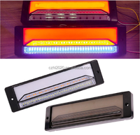 Nouvelles feux arrière combinés LED étanches 12V-24V pour camion, lentille transparente, diode électroluminescente