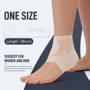 <span class=keywords><strong>Tobillera</strong></span> ultrafina personalizada para hombres y mujeres, correas de tobillo ajustables para ARCO, esguince de pie, <span class=keywords><strong>tendinitis</strong></span>, Fútbol - Product Image 5