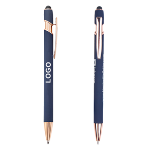 Tùy Chỉnh Khuyến Mại 1.0Mm Cho Stylus Bóng Bút Kim Loại Mới Lạ Với Màu Xanh Lá Cây Rose Gold Logo Khắc Giá Rẻ Ballpoint Quà Tặng - Product Image 5