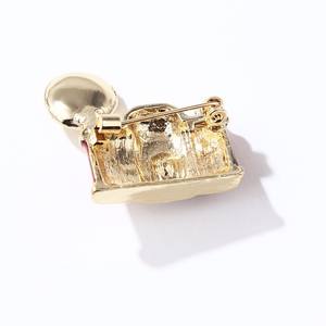 Broche Unisex Plateado de Aleación con Diseño de Cámara Vintage Bluehawk, Estilo Europeo Americano, Novedad Transfronteriza, Venta al por Mayor - Product Image 5