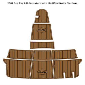 Yacht modifié Sea Ray 230 Signature 2001, revêtement de sol en teck EVA durable, moderne, carré, facile à installer, pour usage extérieur, article très vendu - Product Image 3