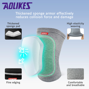 Aolikes Genouillères de haute qualité pour femmes, protège-genoux en éponge pour le yoga, le patinage, le jardinage, la danse, le cyclisme, <span class=keywords><strong>protection</strong></span> C-0210 - Product Image 6