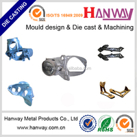 Support de montage de rétroviseur automobile en aluminium moulé sous pression, fabrication OEM en Chine, Guangdong, à bon prix