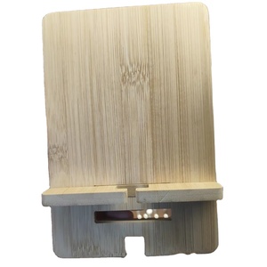 Sublimazione spazi in legno stampa <span class=keywords><strong>da</strong></span> <span class=keywords><strong>te</strong></span> supporto per cellulare sublimazione in bianco portacellulare in bambù per regali di nozze foto - Product Image 2
