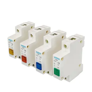 C45d 220V Ac Led Modulaire Signaallamp Din Rail Indicatielampje