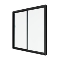 Ventanas correderas abatibles de aleación de aluminio de alto rendimiento Diseño moderno elegante Apertura segura Colgante