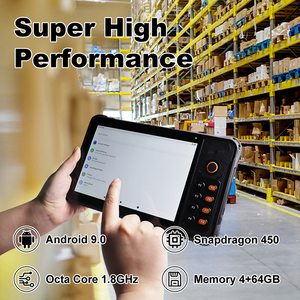 Tablette industrielle robuste, Android <span class=keywords><strong>9</strong></span>, processeur octa-core, 8 pouces, FHD, Wi-Fi, 4G, NFC, IP67, avec lecteur de codes-barres - Product Image 3