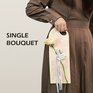 花の包装紙350g特殊紙桜エレガント花の包装紙シングルローズ包装花の紙 - Product Image 3