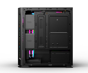 Micro ATX Vetro Temperato RGB gabinete de <span class=keywords><strong>PC</strong></span> del giocatore di Gioco Del Computer Casi Torre <span class=keywords><strong>Pc</strong></span> - Product Image 4