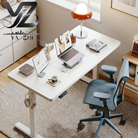 Bureau de jeu électrique intelligent Yazhi en acier au carbone à moteur unique, extensible et pliable, avec dissipation thermique